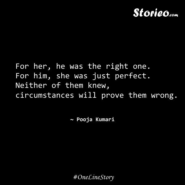 For her…