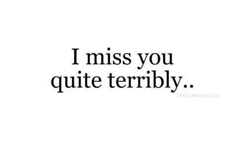 Missing Someone…